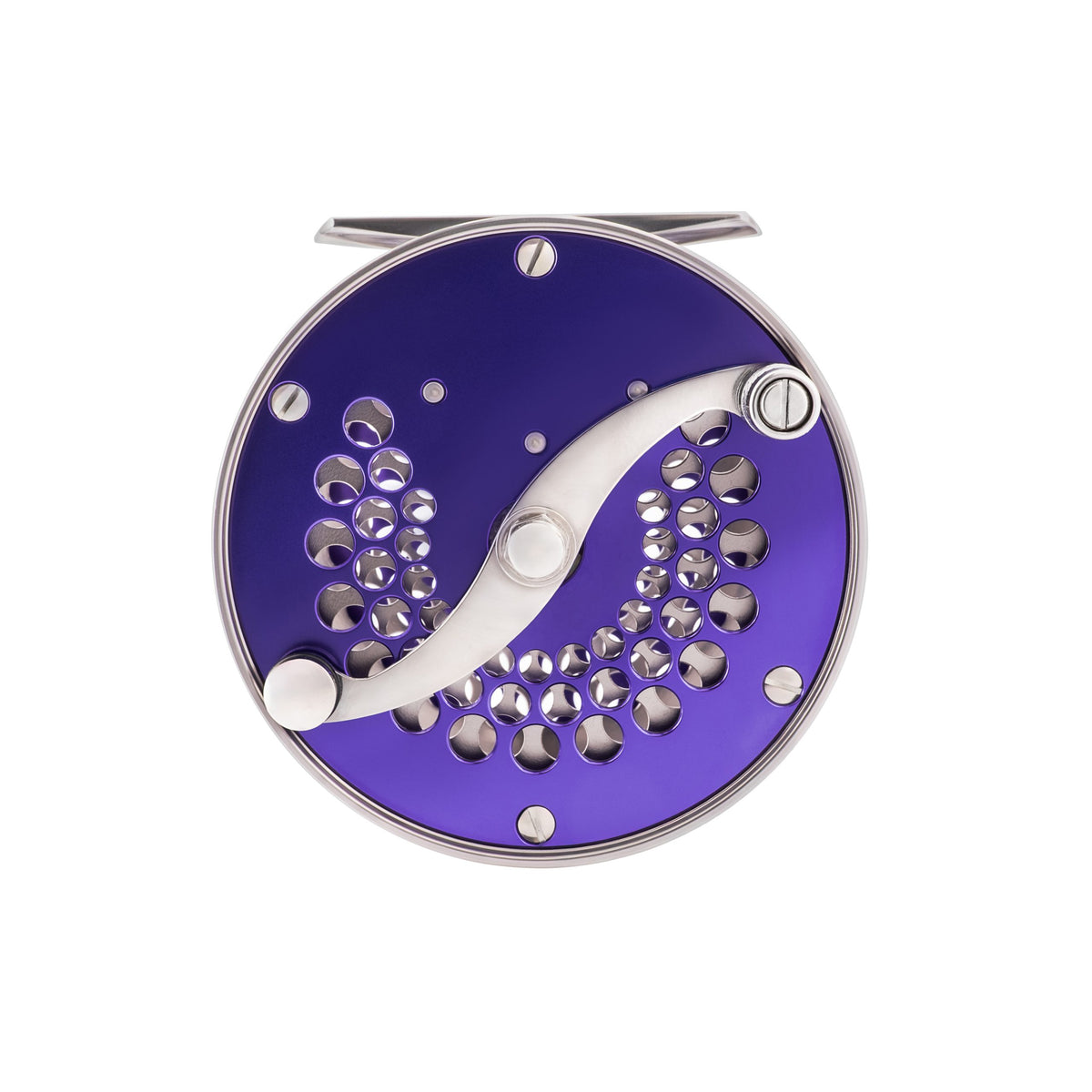 Classic Ported Plate Fly Reels in Twilight Violet