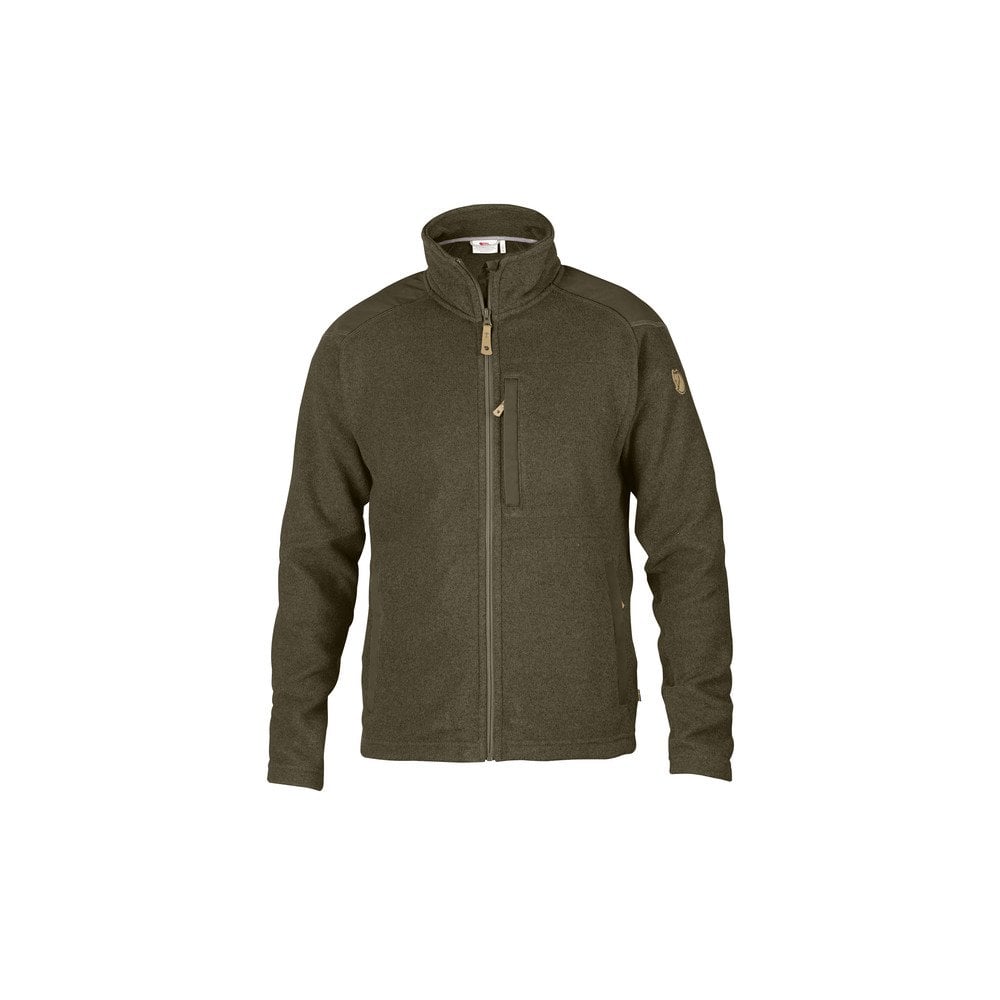 Buck Fleece in Dark Olive