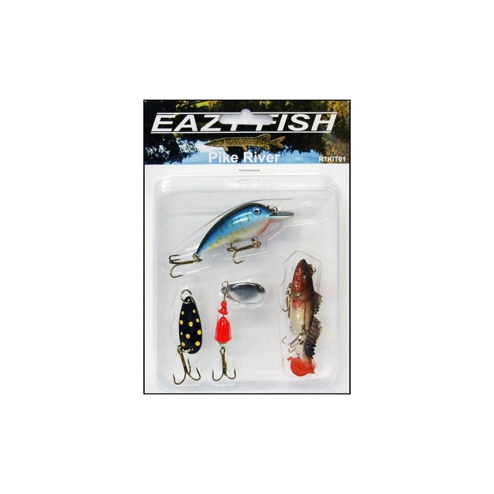 Eazy Fish Pike River Lure Pack
