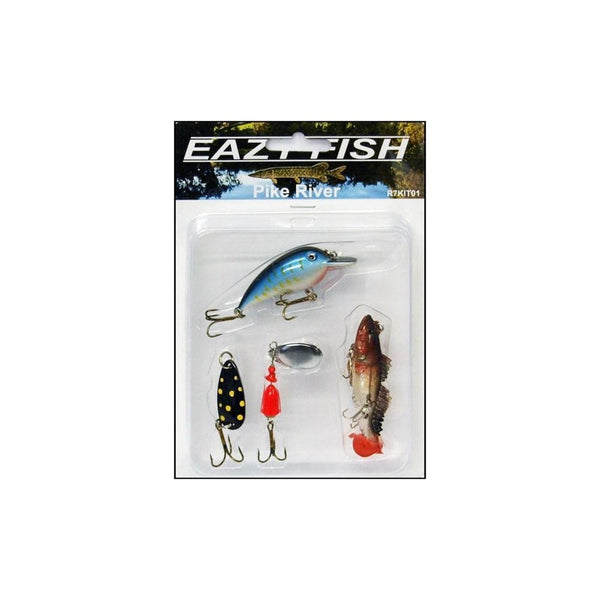 Eazy Fish Pike River Lure Pack