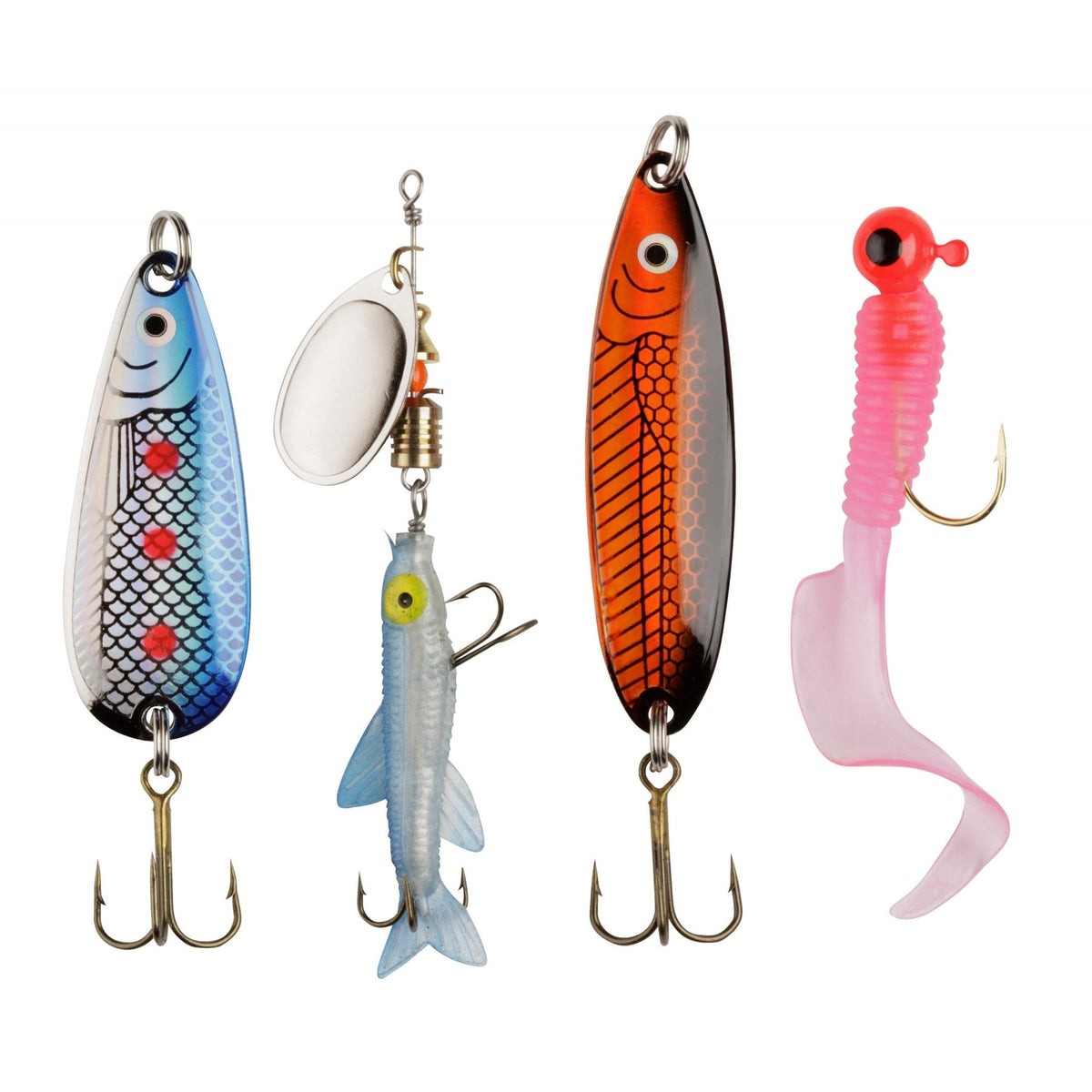 Pike Lures Kit in 4 Pack