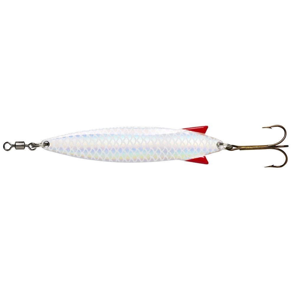 Toby Lure in White Flash Pattern