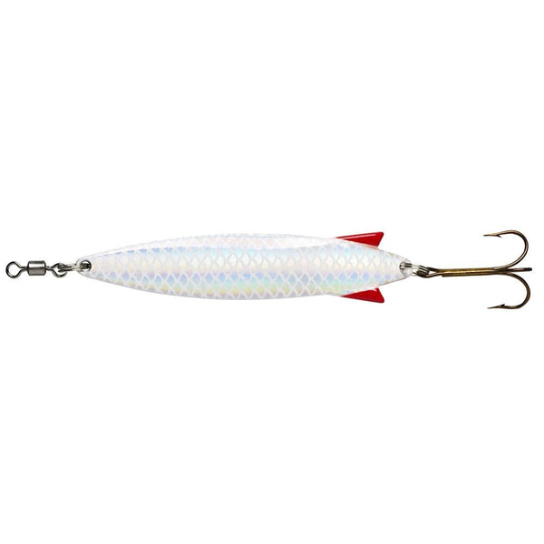 Toby Lure in White Flash Pattern