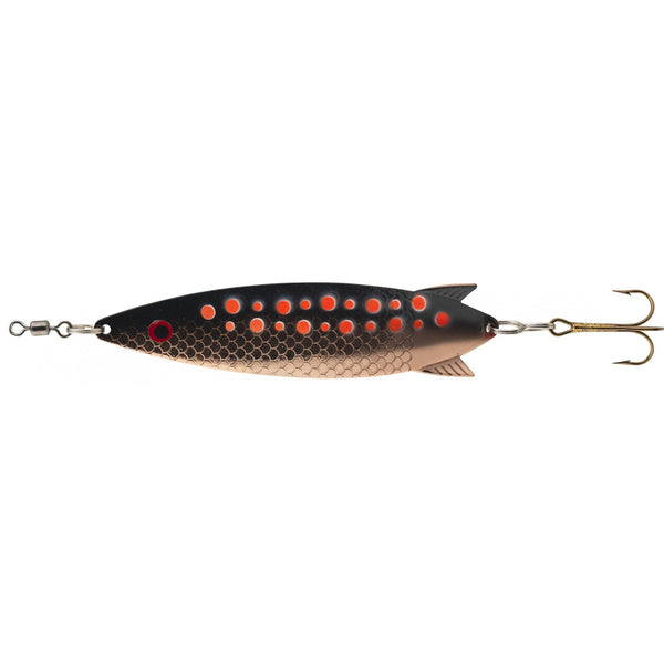 Toby Salmo Lure in Copper/Or Dot Pattern
