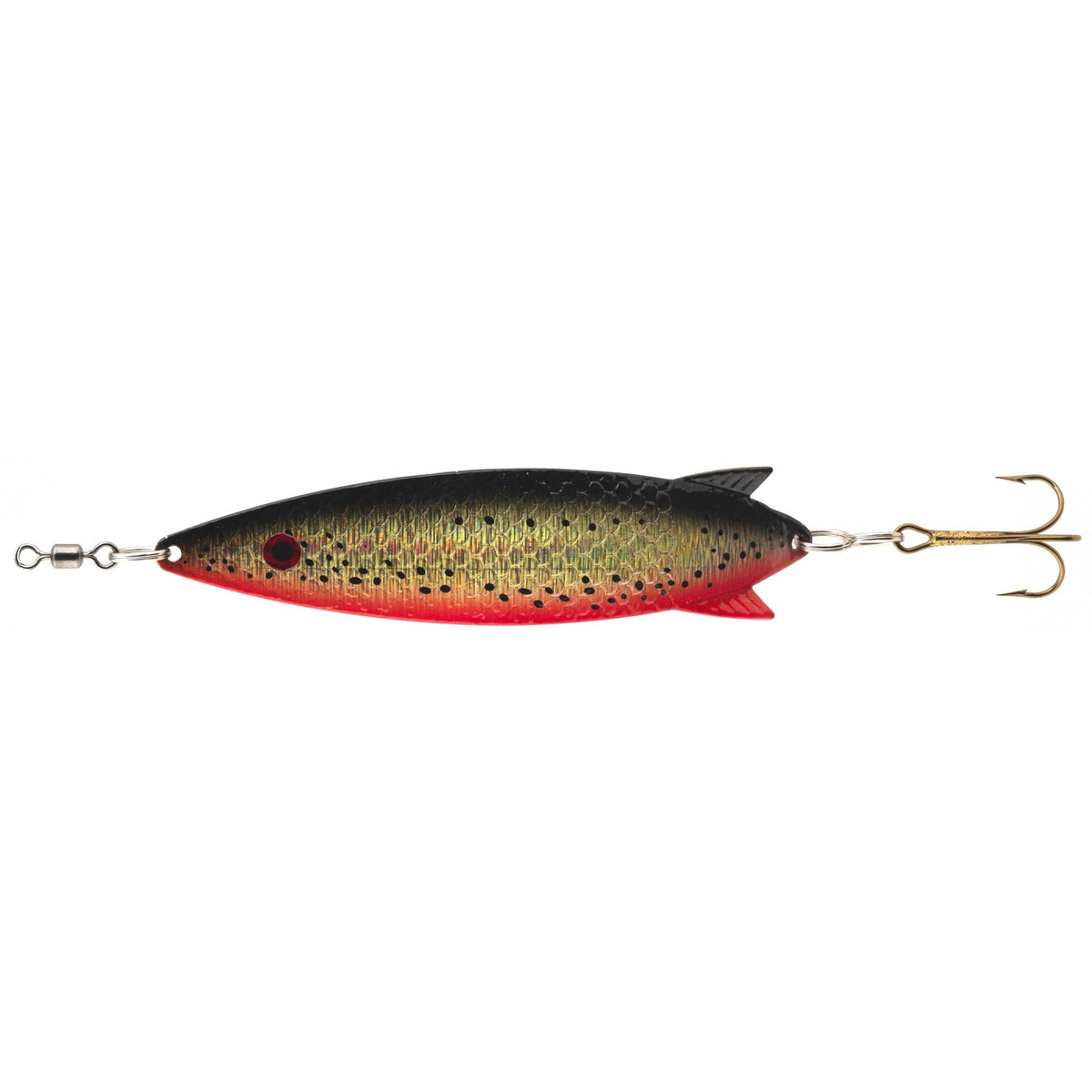 Toby Salmo Lure in Or/Copper Glitter Pattern