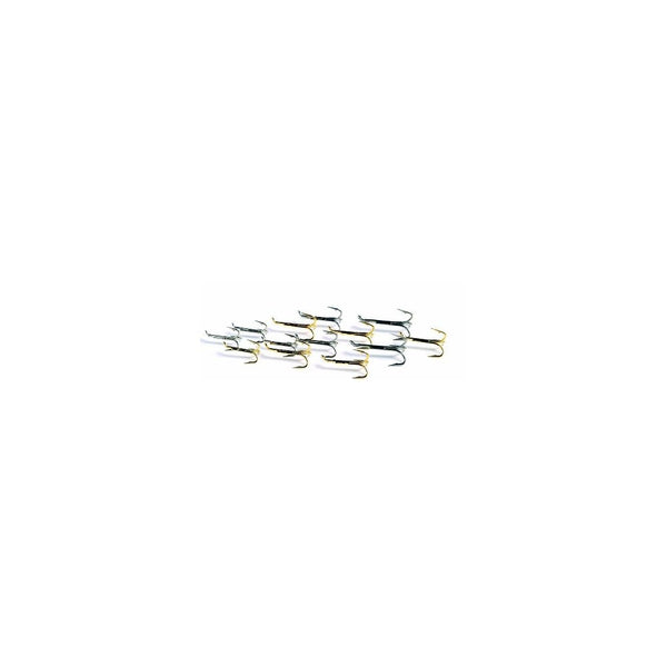 Gold or Nickel Plated Treble Hooks