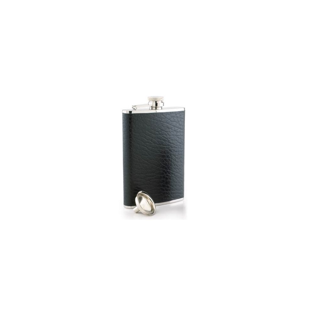 Large Flask 8oz (225ml) in Black