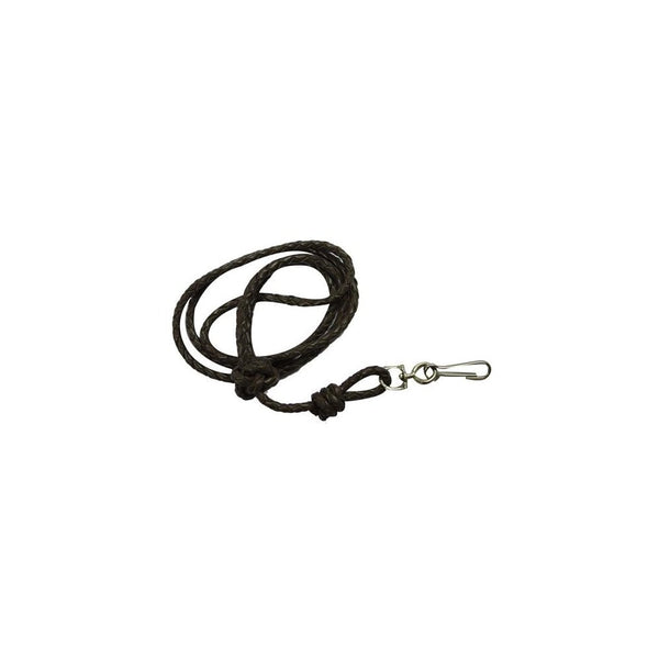 Standard Plaited Leather Lanyard