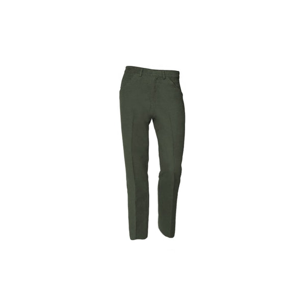 Moleskin Trousers in Olive
