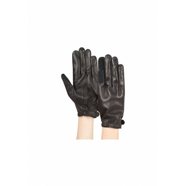 Leather Clay Pigeon Shooting Gloves in Olive