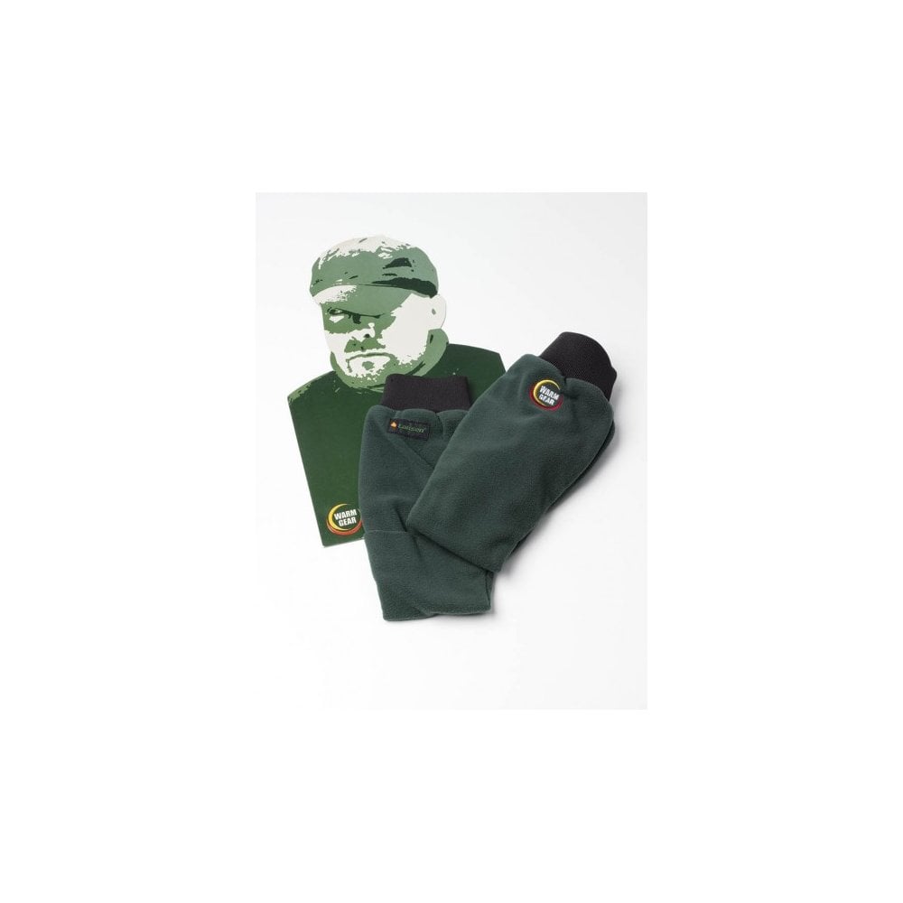 Warm Gear Mittens in Green