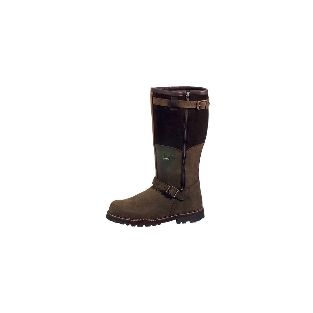Kiruna Leather Boots in Brown