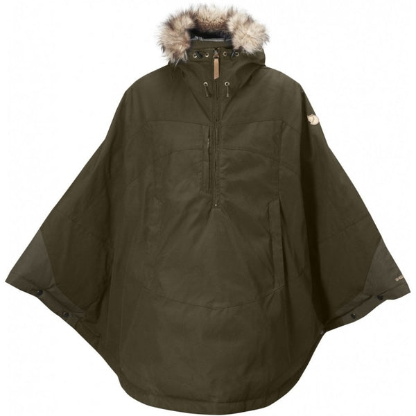 Luhkka Cape in Dark Olive