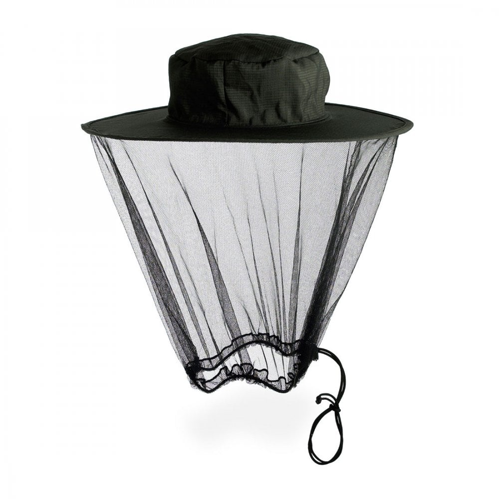 Pop Up Midge & Mosquito Head Net Hat