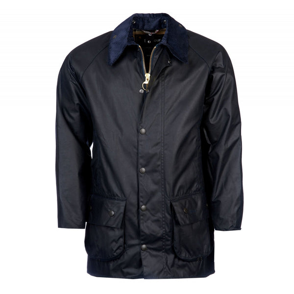 Beaufort Waxed Jacket in Navy