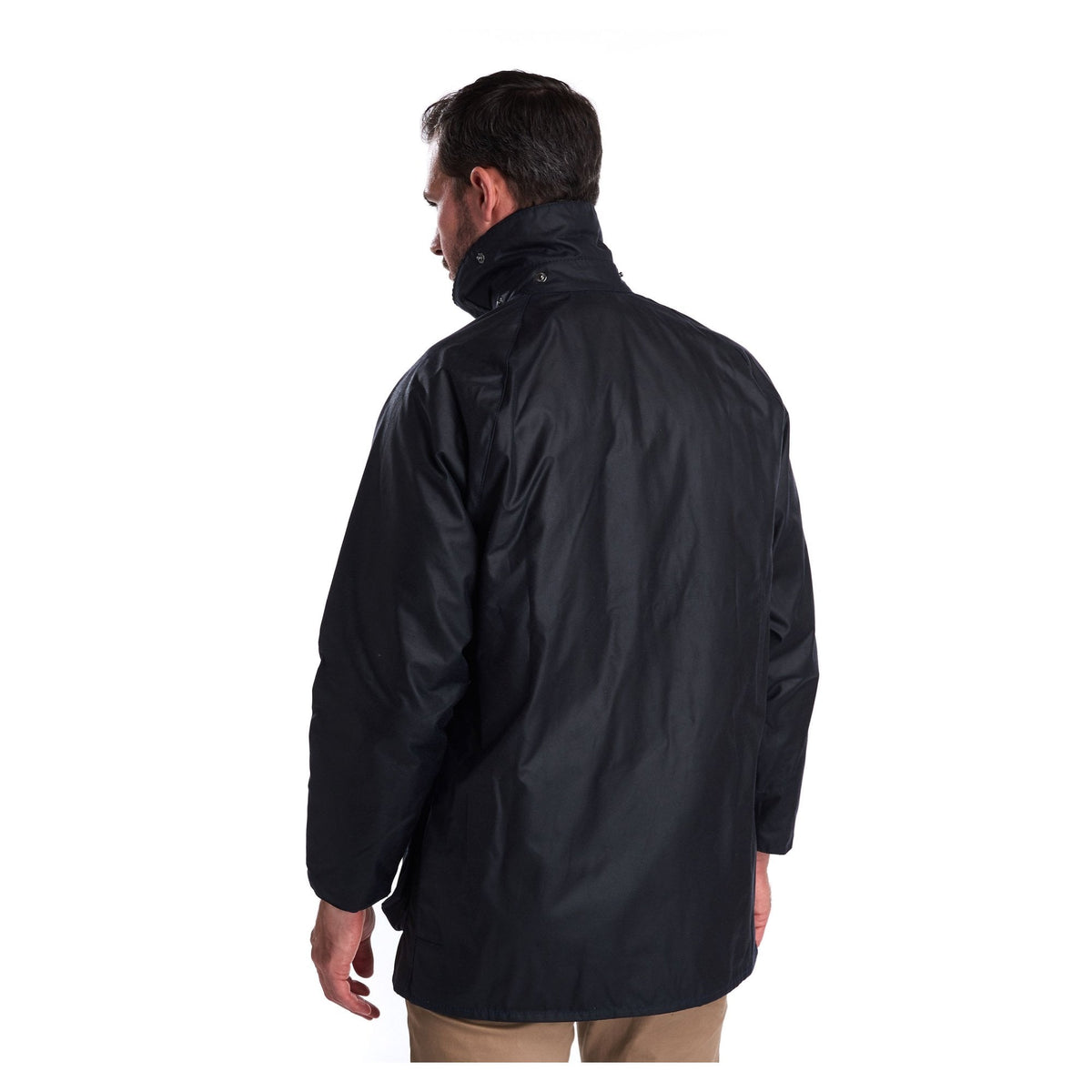 Beaufort Waxed Jacket in Navy