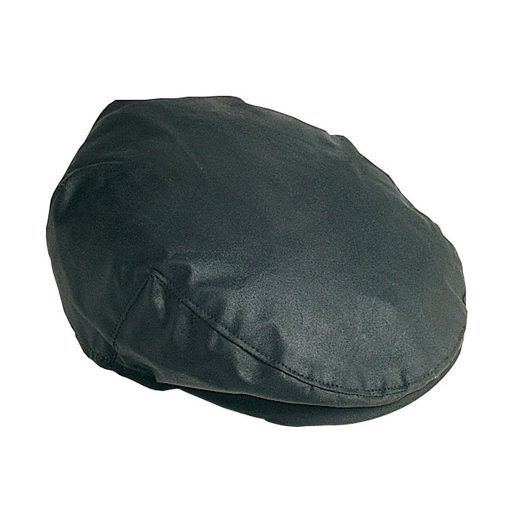 Wax Flat Cap - Sage