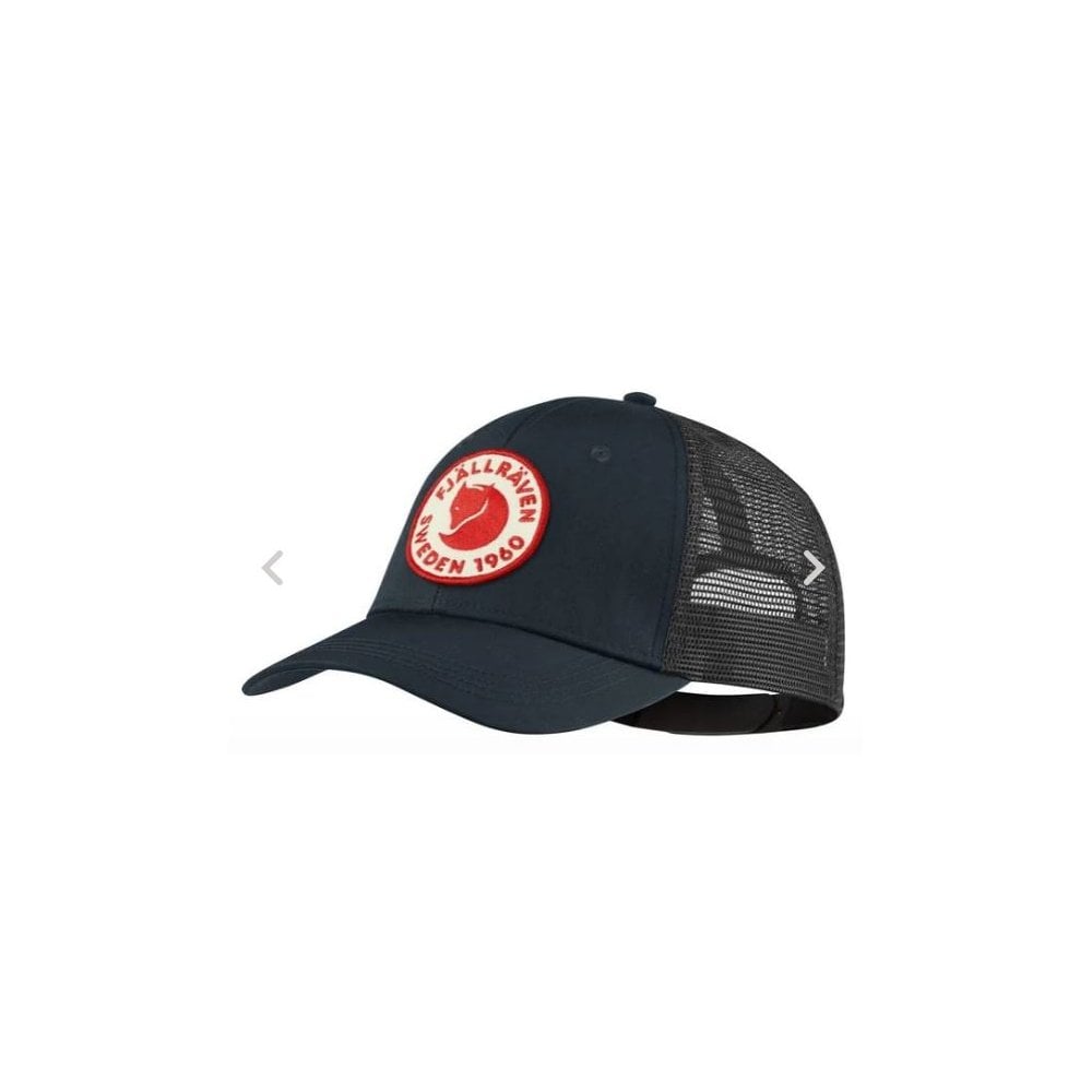 1960 Logo Langtradarkeps in Dark Navy