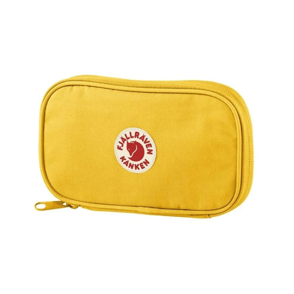 Kanken Travel Wallet in Warm Yellow
