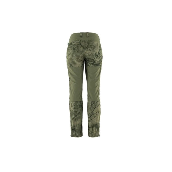 Keb Trouser Curved W - Camo-Laurel Green