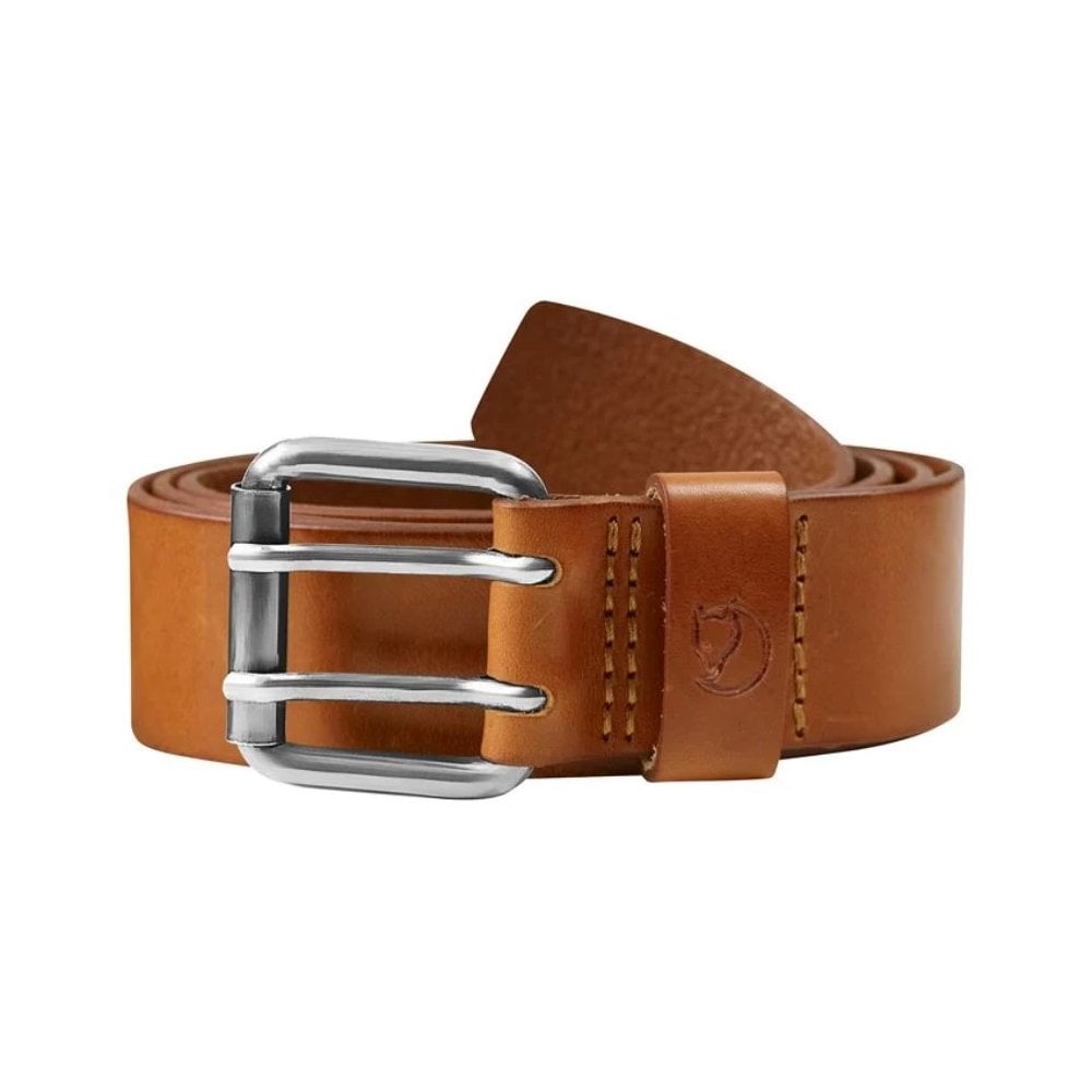 Singi 2 Pin Leather Belt in Cognac