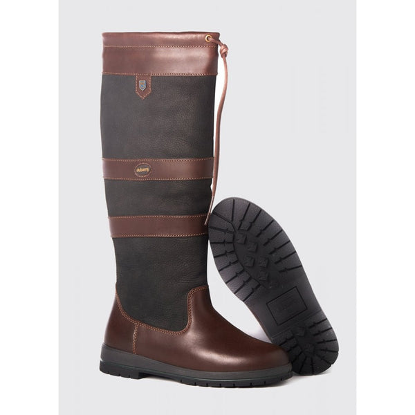Galway ExtraFit Country Boot in Black/Brown