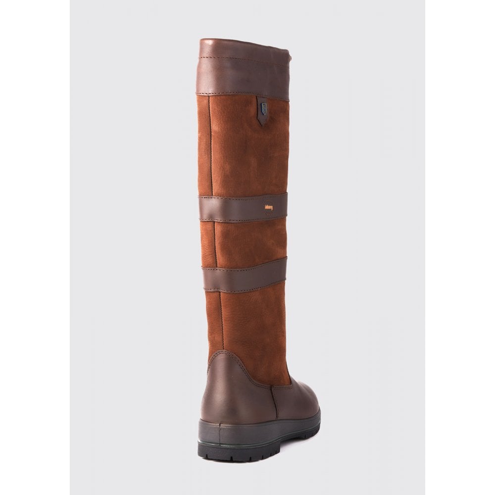 Galway Slim Fit Country Boot in Walnut