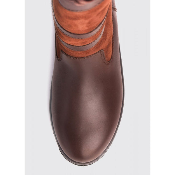 Galway Slim Fit Country Boot in Walnut
