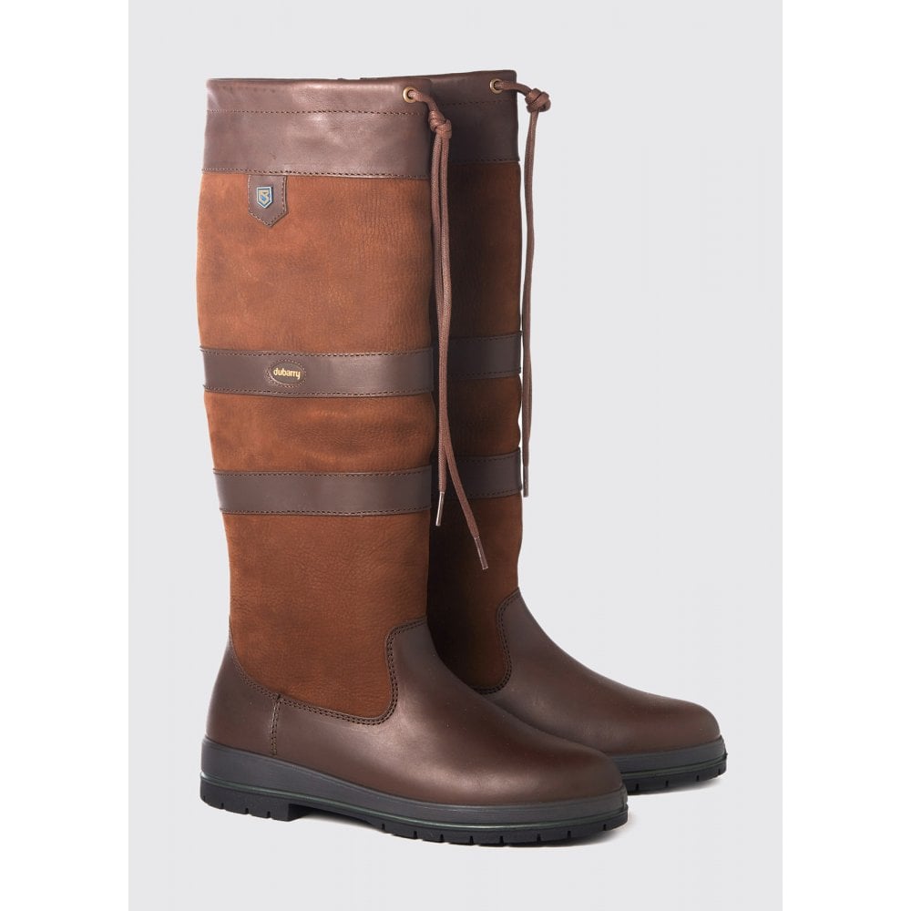 Galway Slim Fit Country Boot in Walnut