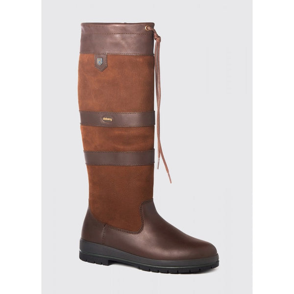 Galway Slim Fit Country Boot in Walnut