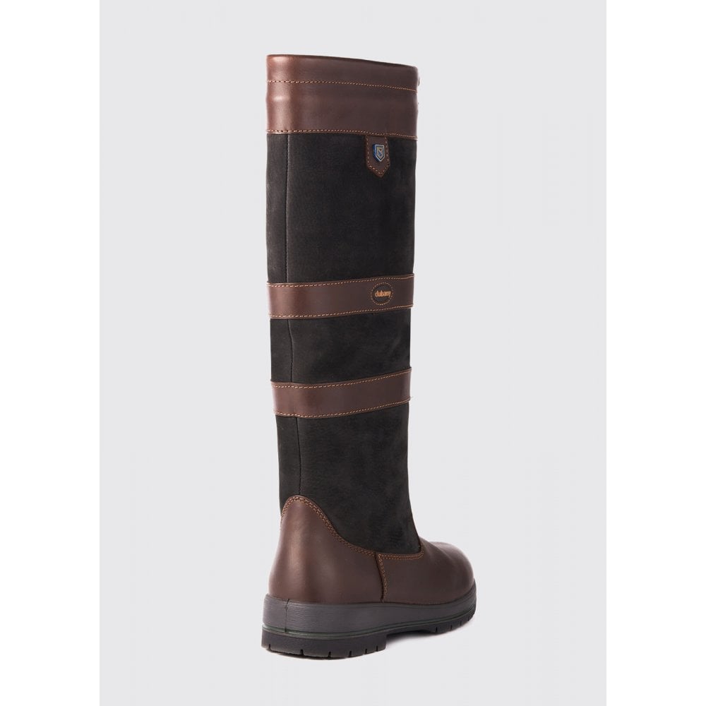 Galway SlimFit Country Boot in Black/Brown