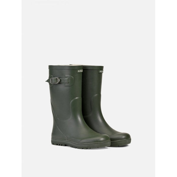Kid's Woodypop 2 Wellington Boots - Kaki