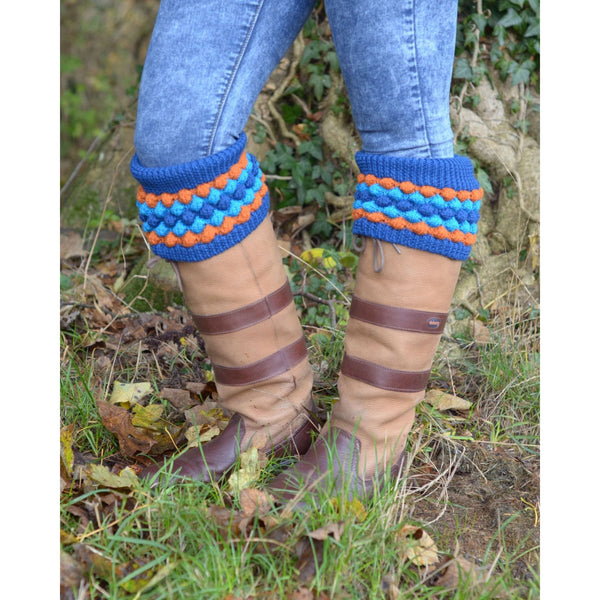 Ladies Angus Socks - Mid Blue