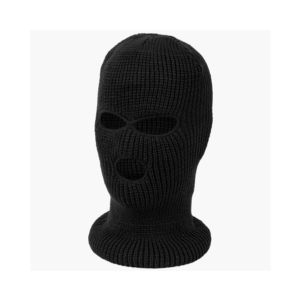 3 Hole Balaclava - Black