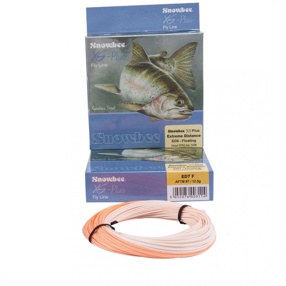 XS Plus Extreme Distance Floating Fly Line in Ivory/Peach
