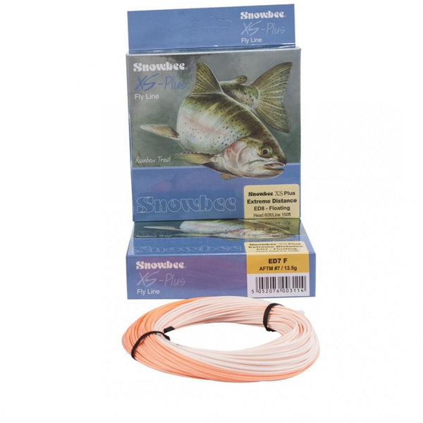 XS Plus Extreme Distance Floating Fly Line in Ivory/Peach