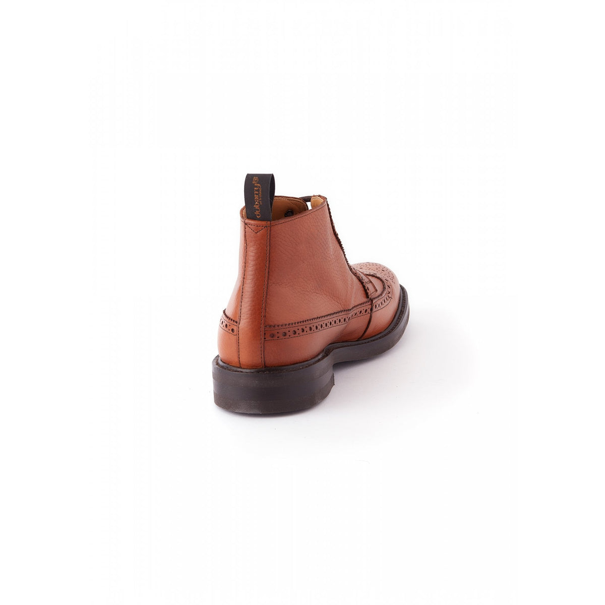 Down Goodyear Brogue Boot - Tan