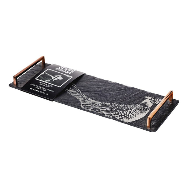 Pheasant Slate Serving Tray - Small