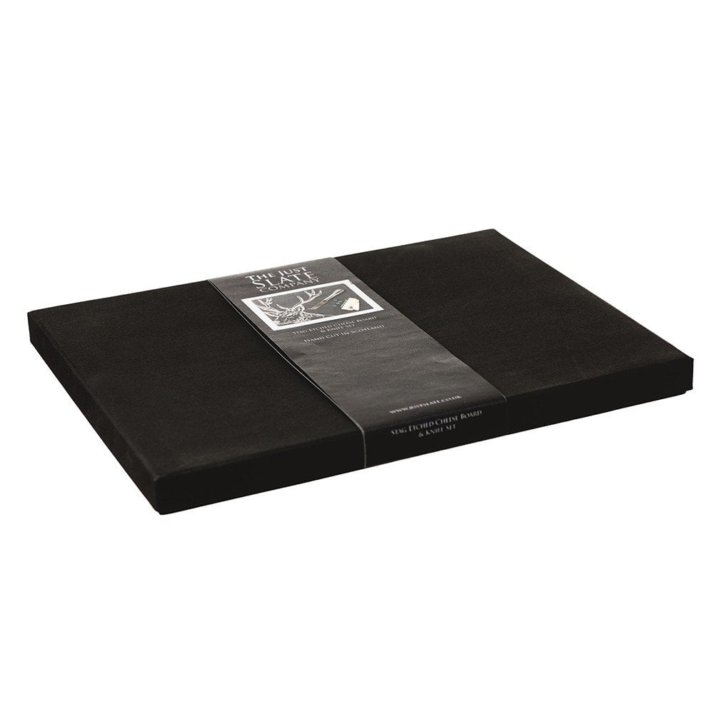 Stag Slate Cheese Board Set