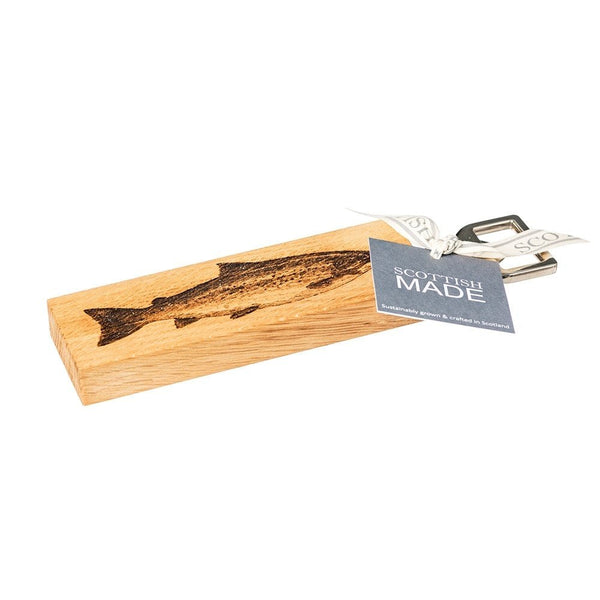 Salmon Oak Bottle Opener