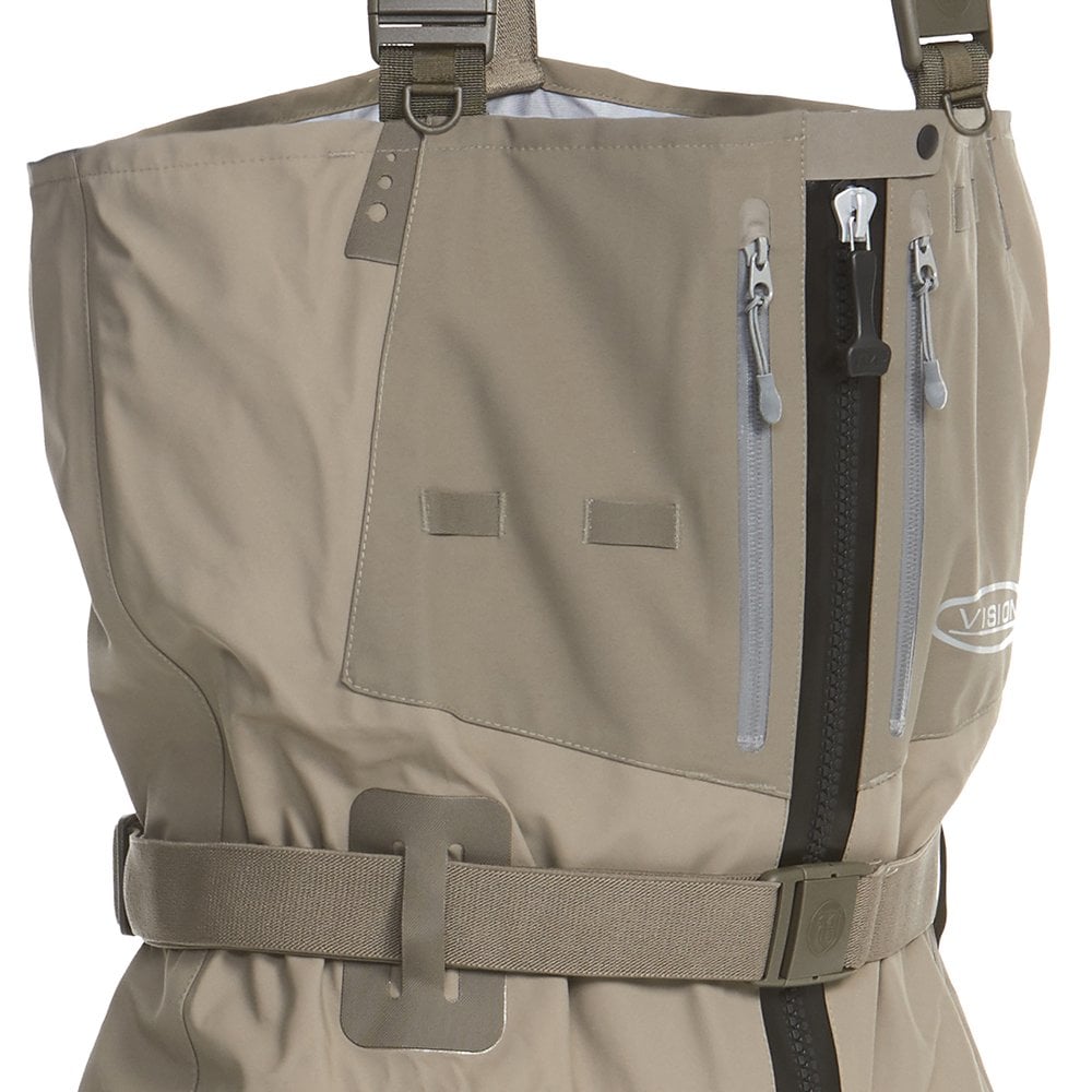Koski Zip Stocking Foot Breathable Chest Waders