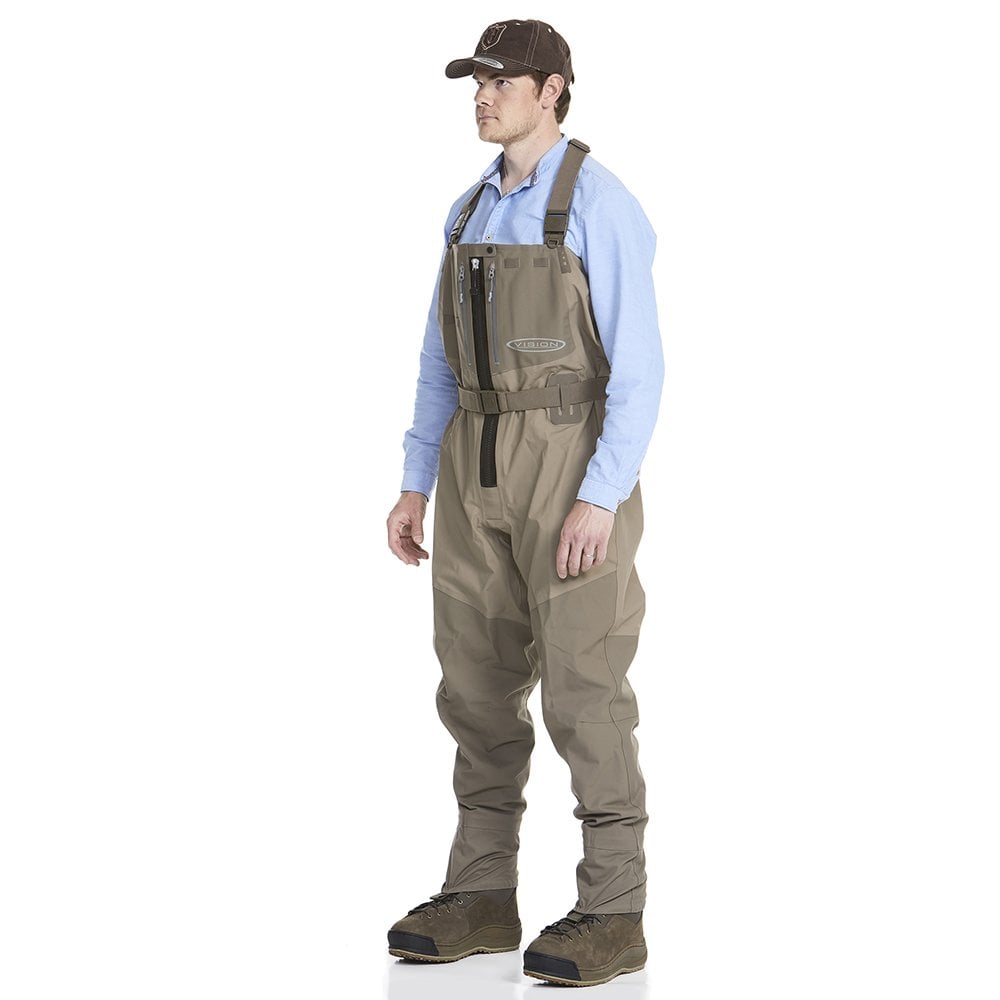 Koski Zip Stocking Foot Breathable Chest Waders