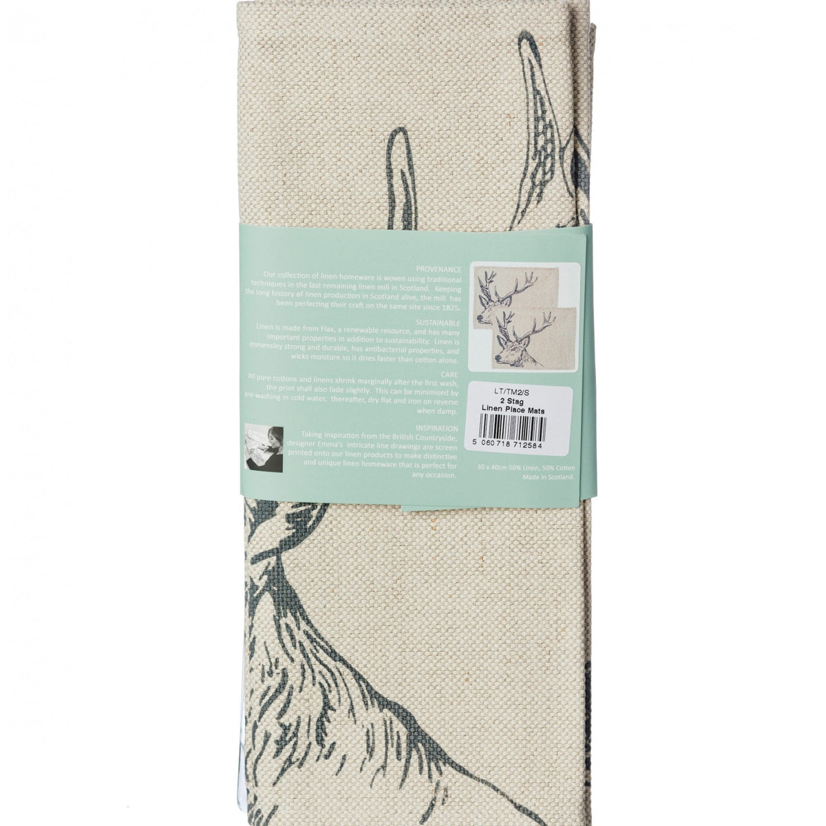 Stag Linen Place Mats