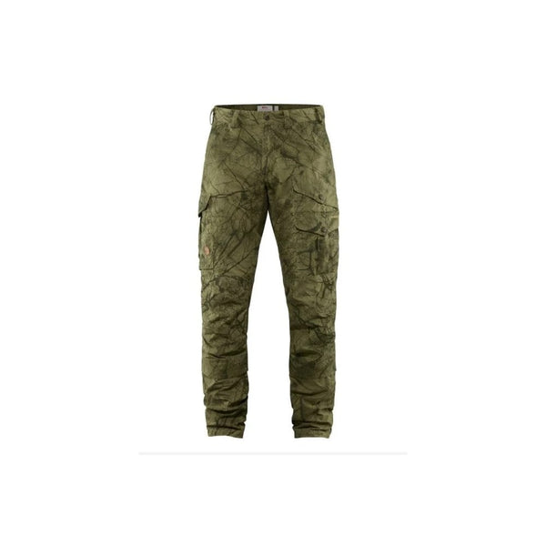 Barents Pro Hunting Trousers M - Green Camo/Deep Forest