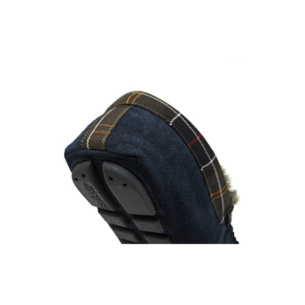 Monty Men's Suede Slippers - Navy