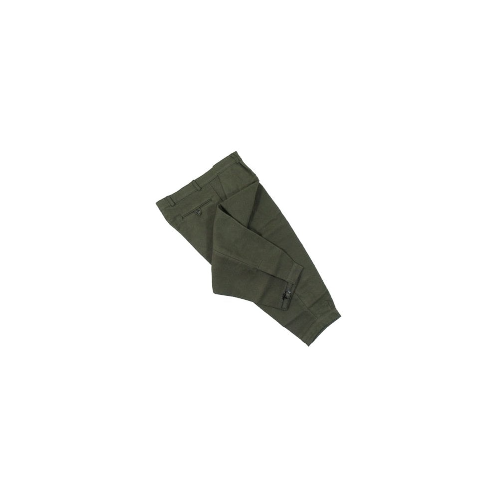 Moleskin Breeks with Velcro - Dark Olive