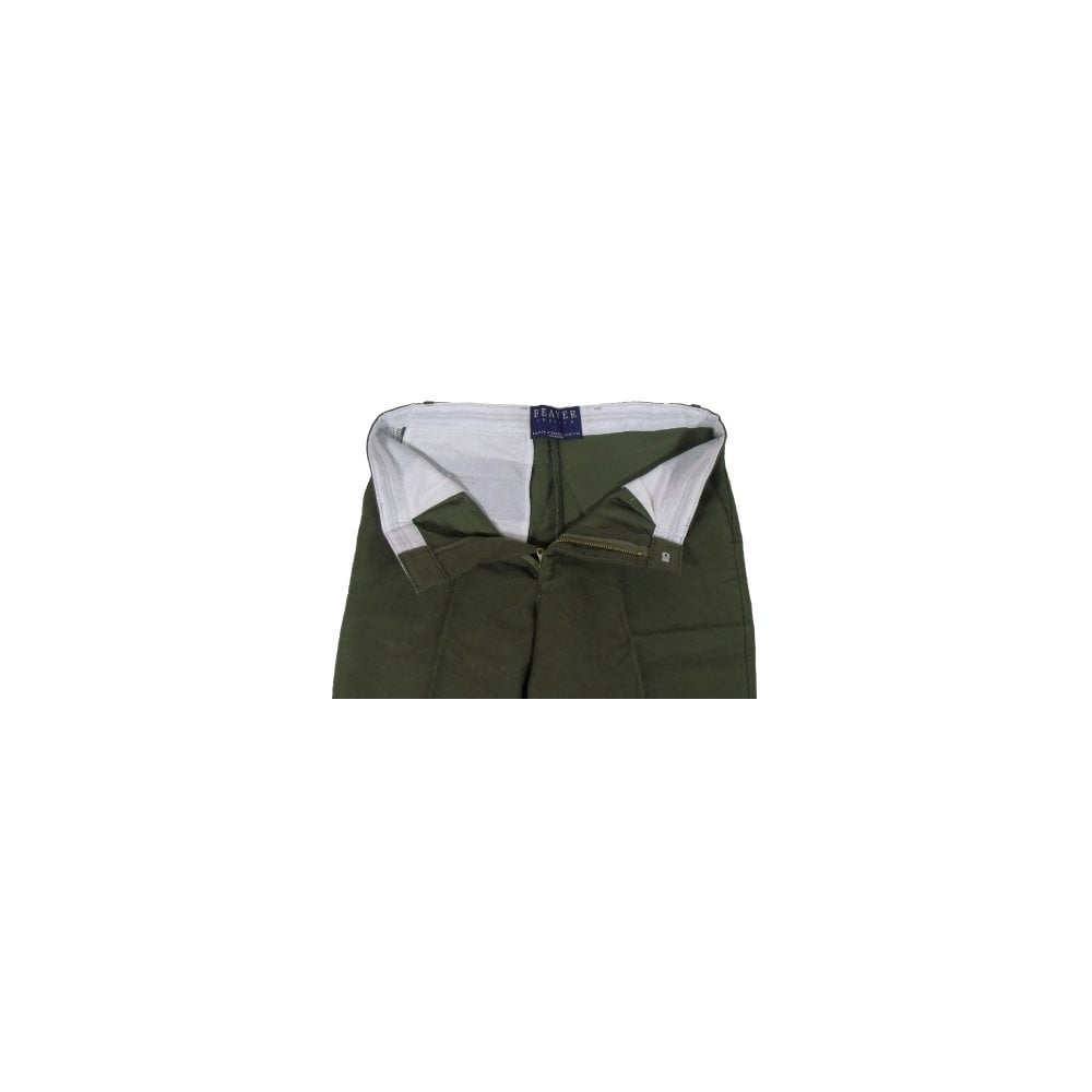 Moleskin Breeks with Buckle - Dark Olive