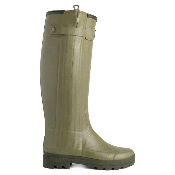 Women's Chasseur Neoprene Lined Wellington Boots - Vert Vierzon