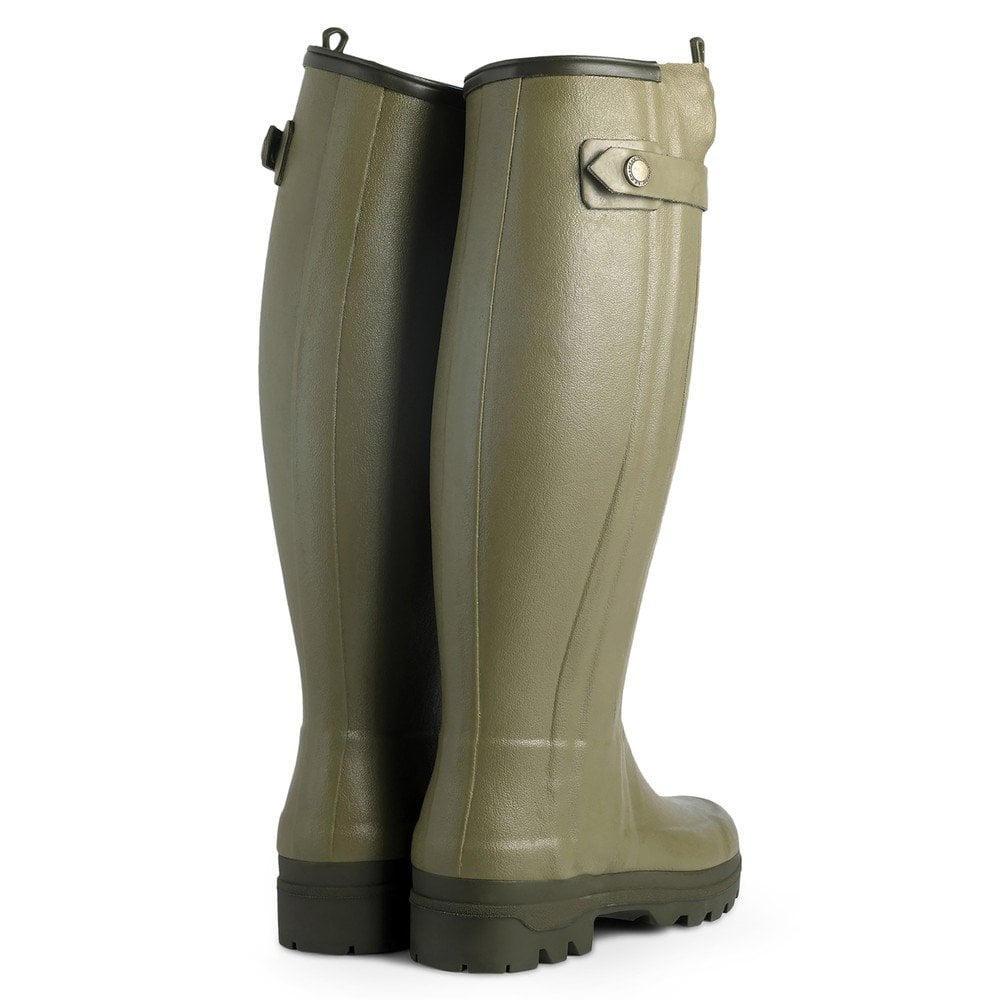 Women's Chasseur Neoprene Lined Wellington Boots - Vert Vierzon