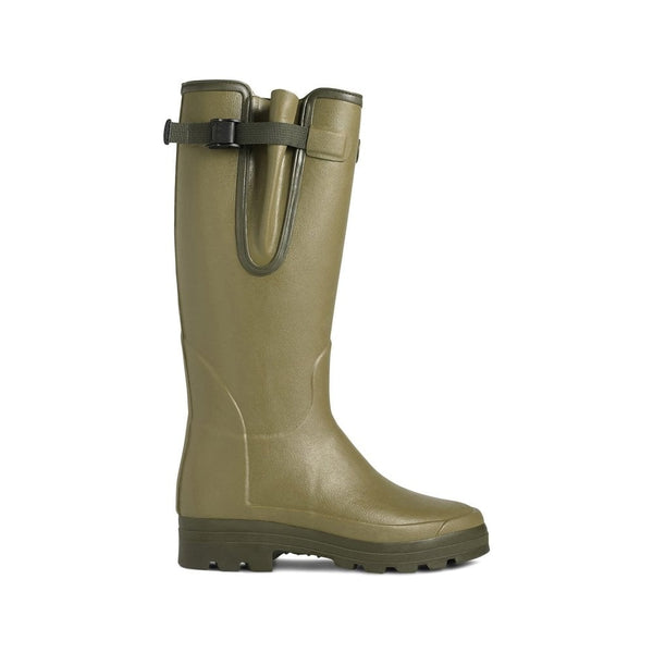 Men's Vierzonord Neoprene Lined Wellingtons - Vert Vierzon